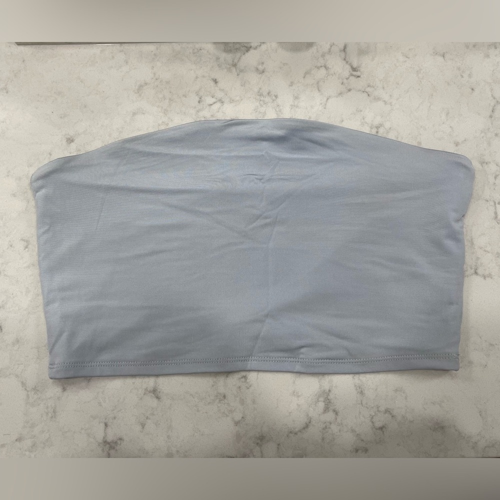 NWOT Garage Light Blue Tube Top
